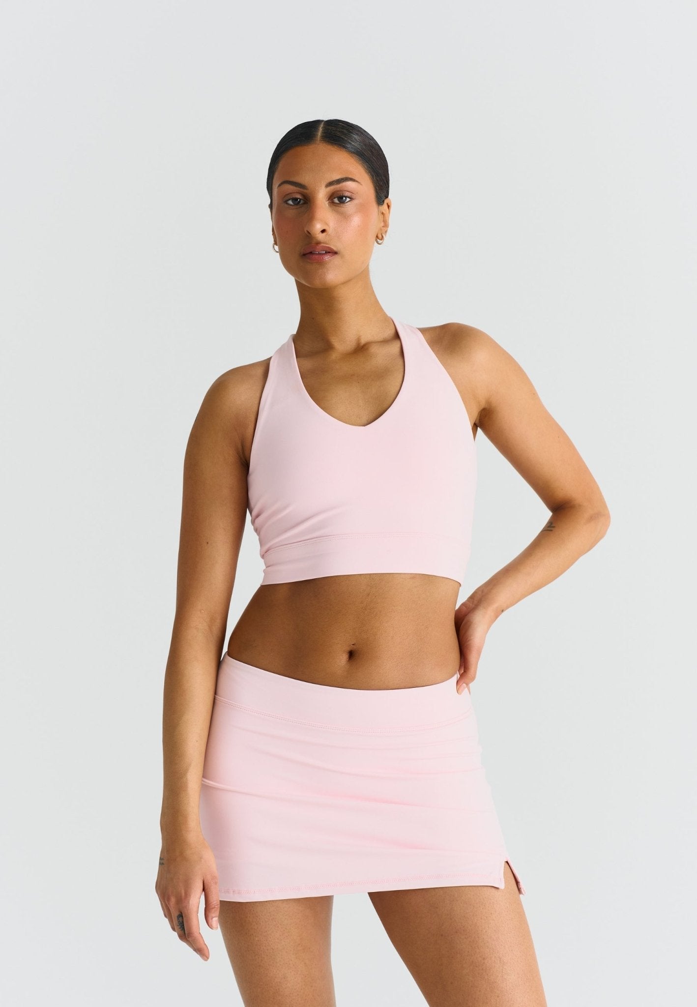 A - Line Mini Skirt - Ballet Slipper - tjuso