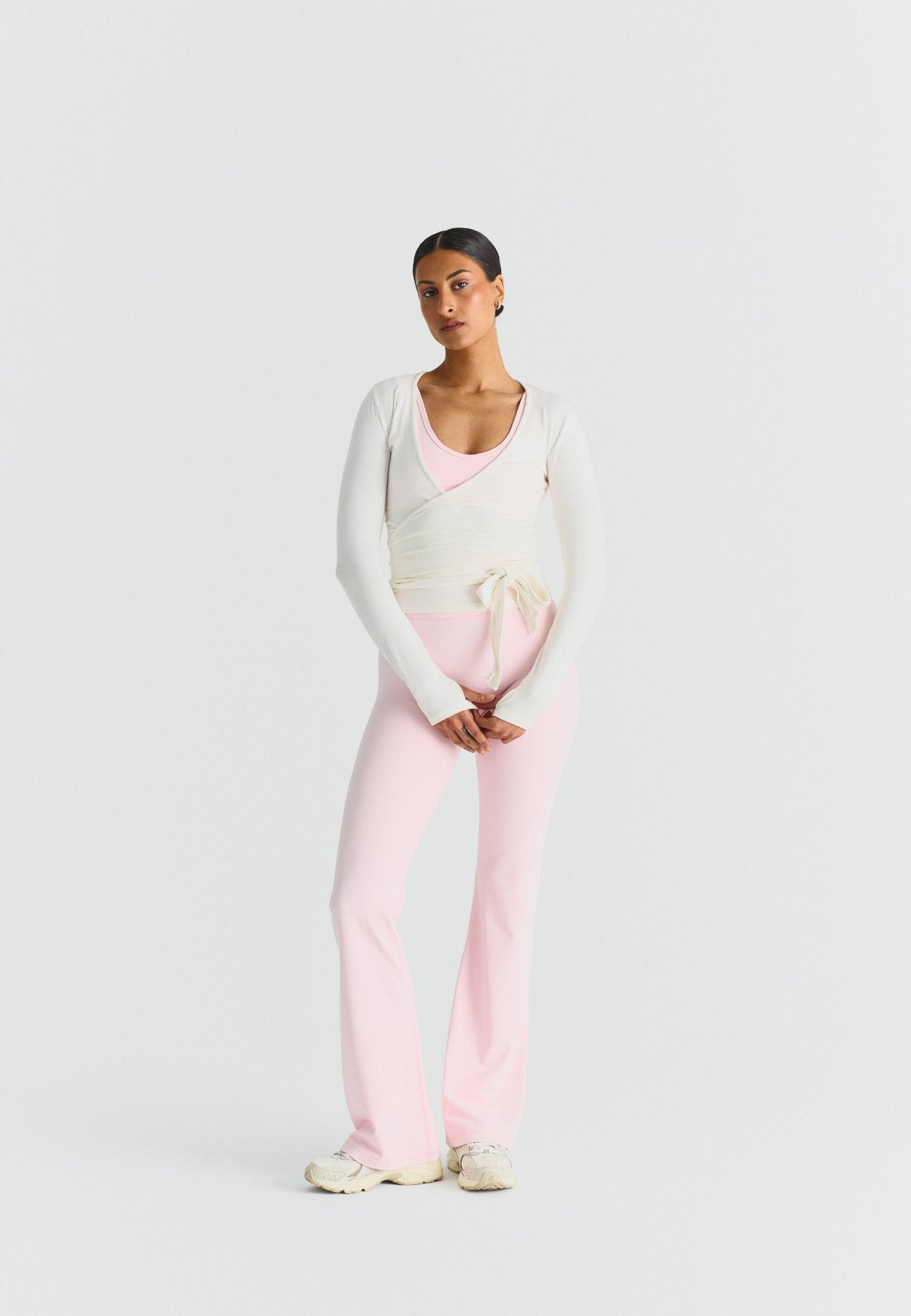 Flared Leggings - Ballet Slipper - tjuso