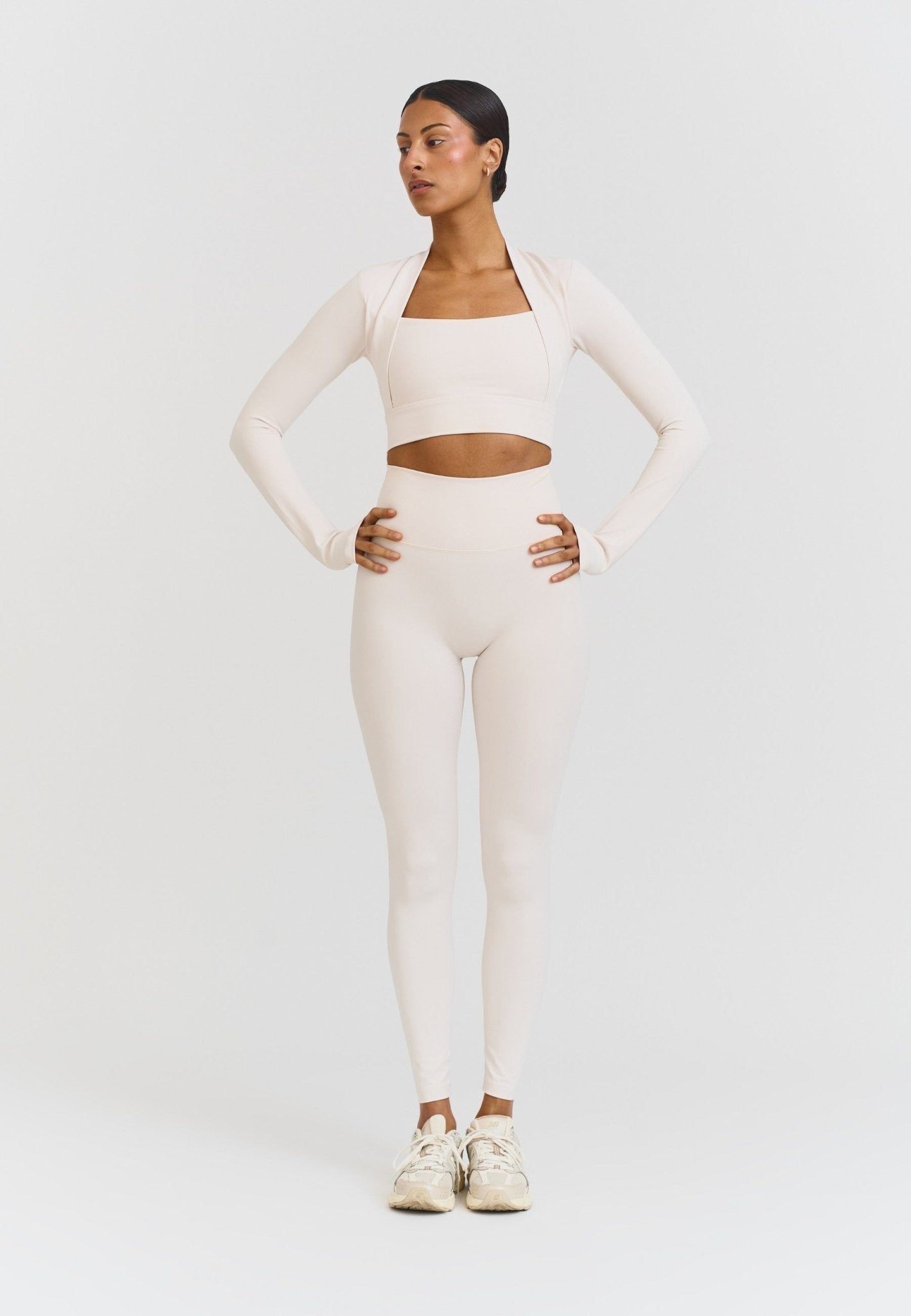 Leggings - Marshmallow - tjuso