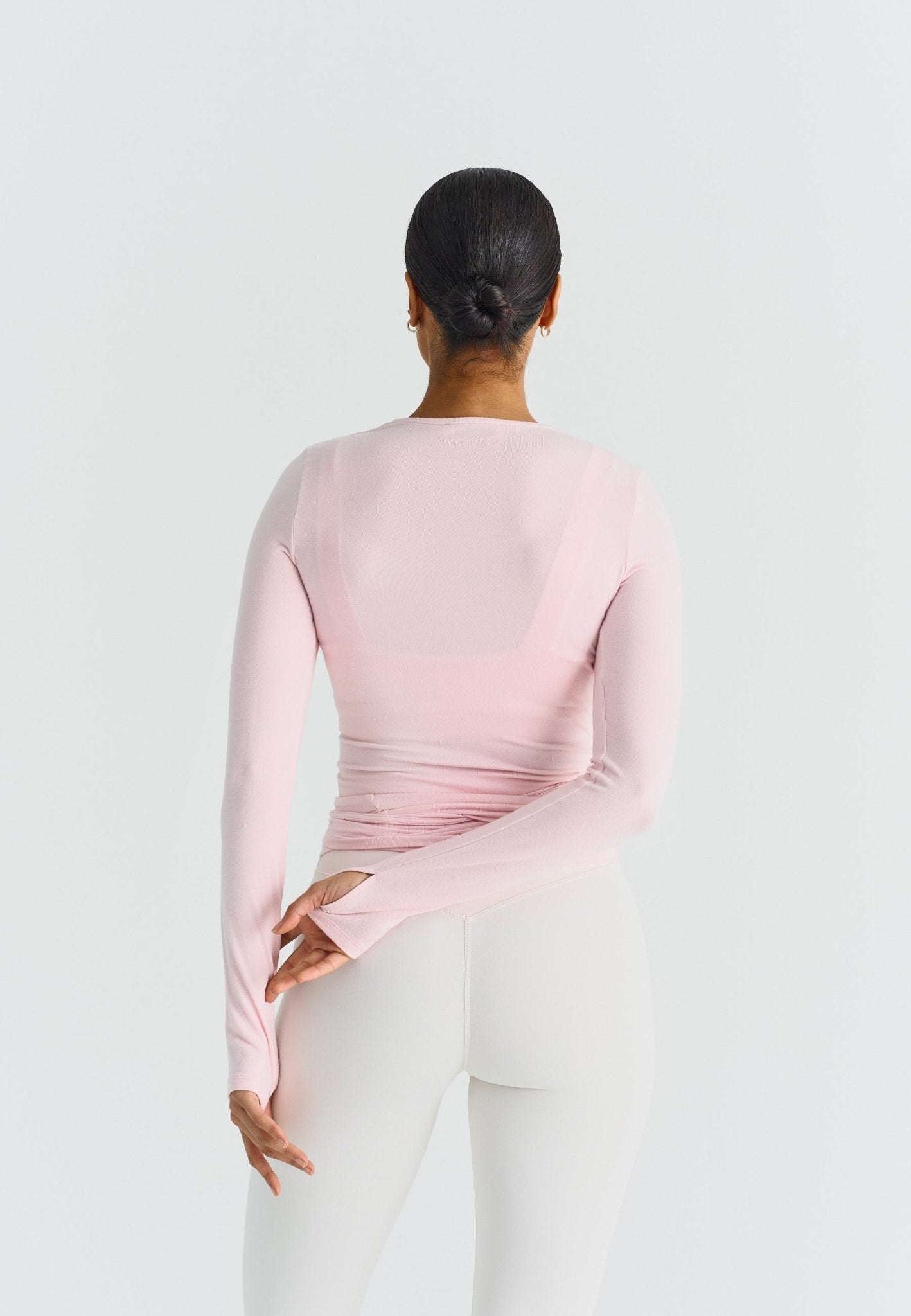 Soft Ballet Wrap Top - Ballet Slipper - tjuso