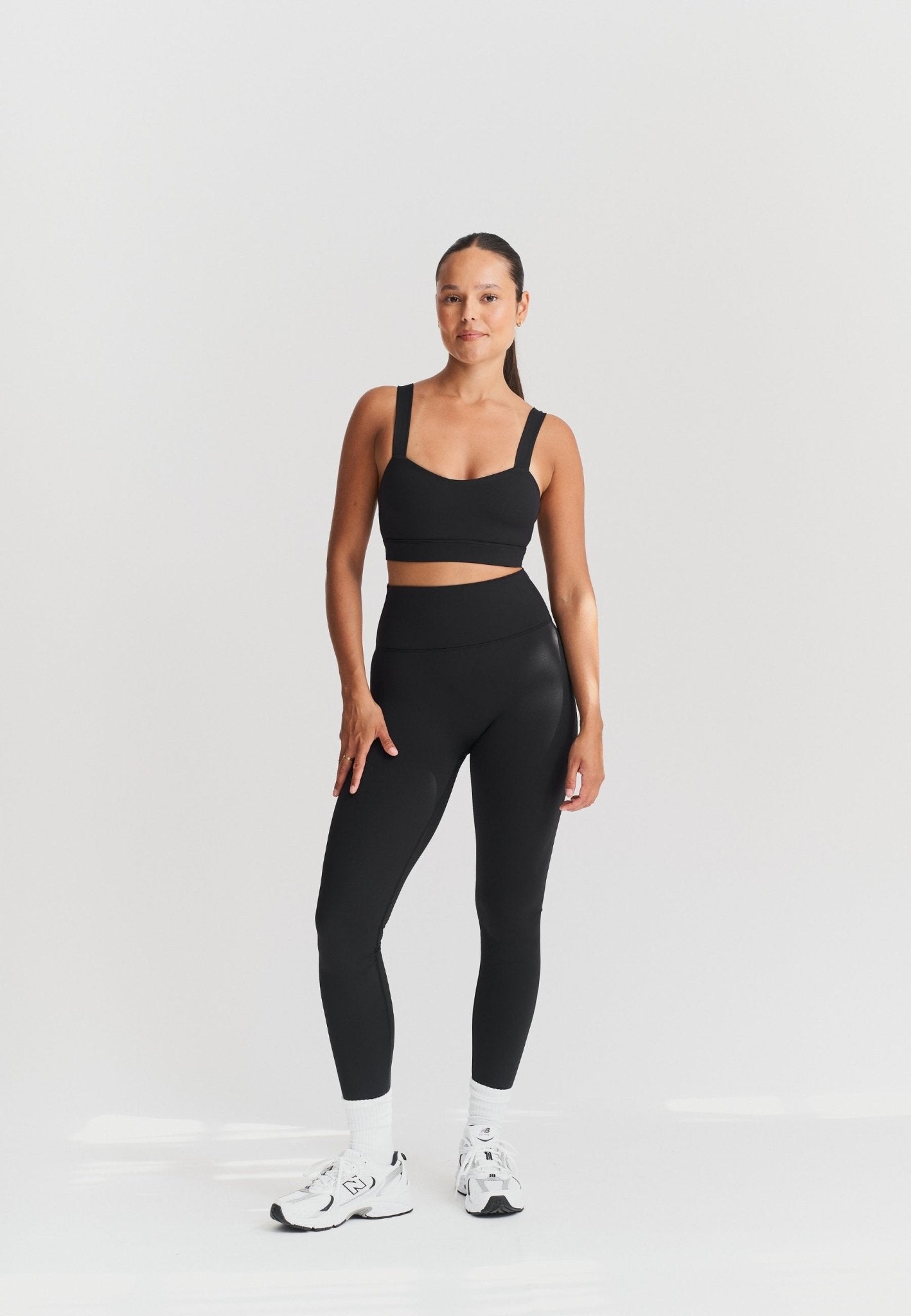 Sweetheart Bra - Black - tjuso