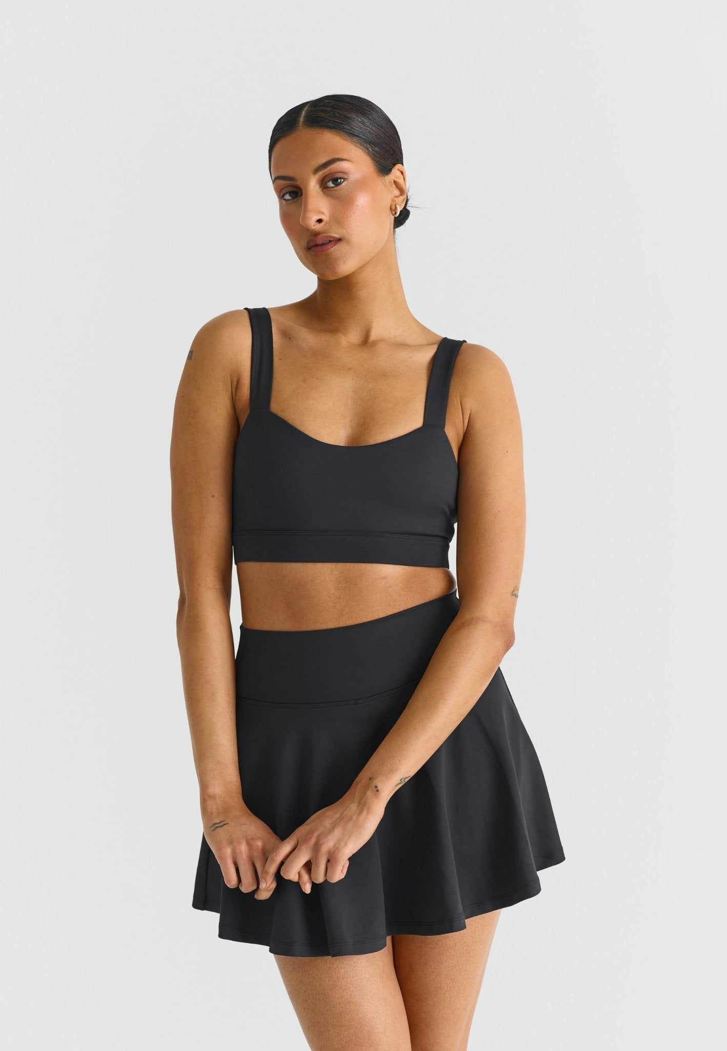 Tennis Skirt - Black - tjuso