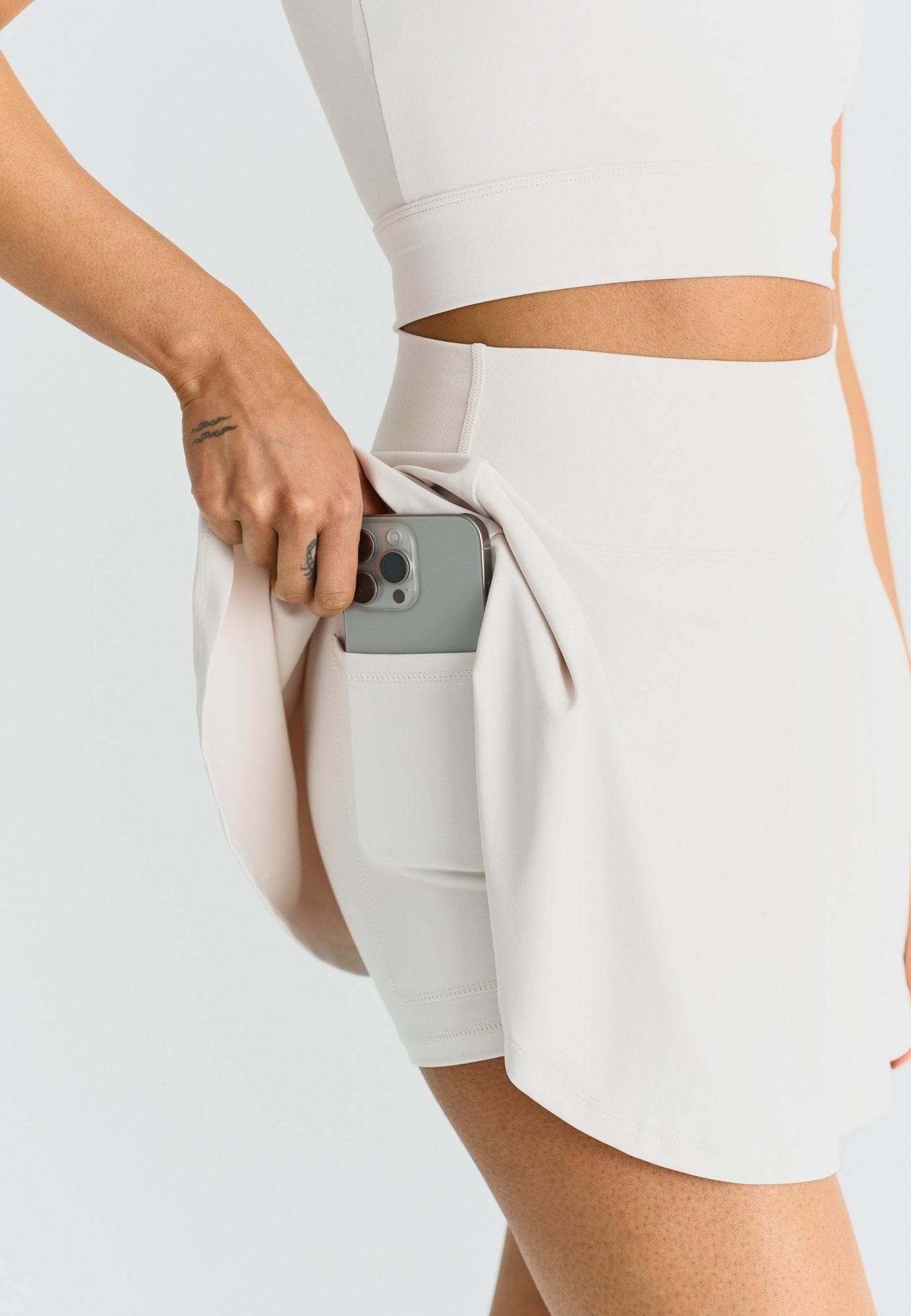 Tennis Skirt - Marshmallow - tjuso