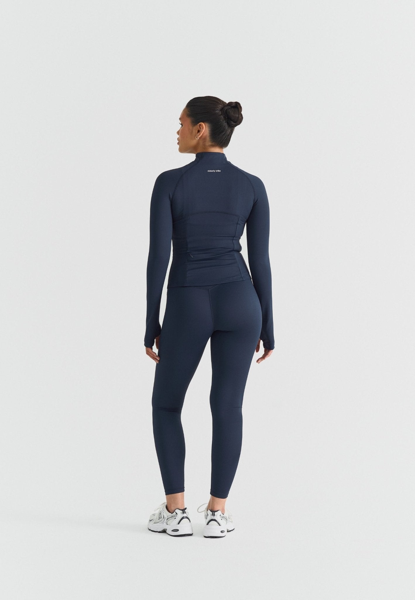 Zip Jacket - Navy - tjuso