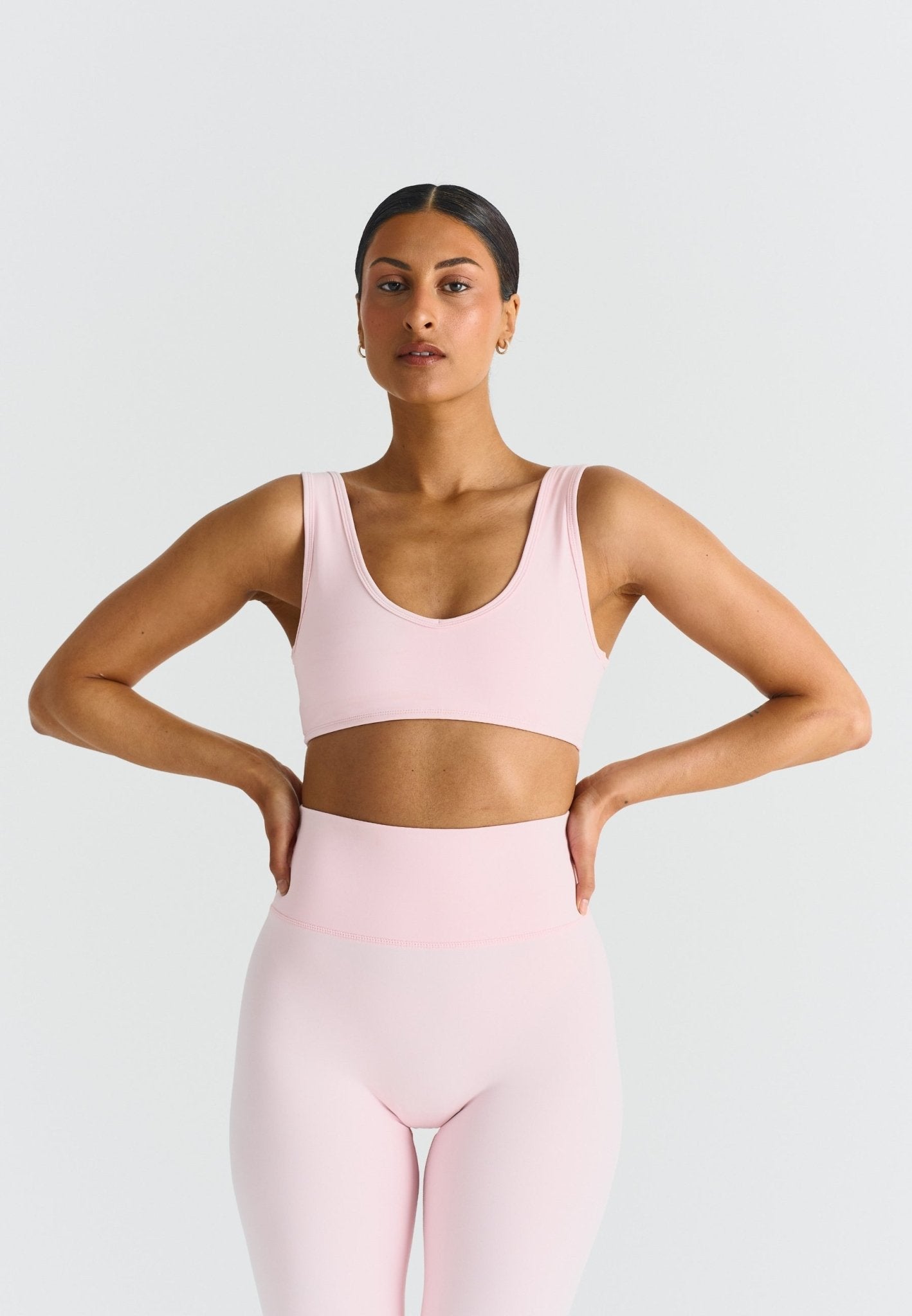 Deep V - Neck Bra - Ballet Slipper - tjuso