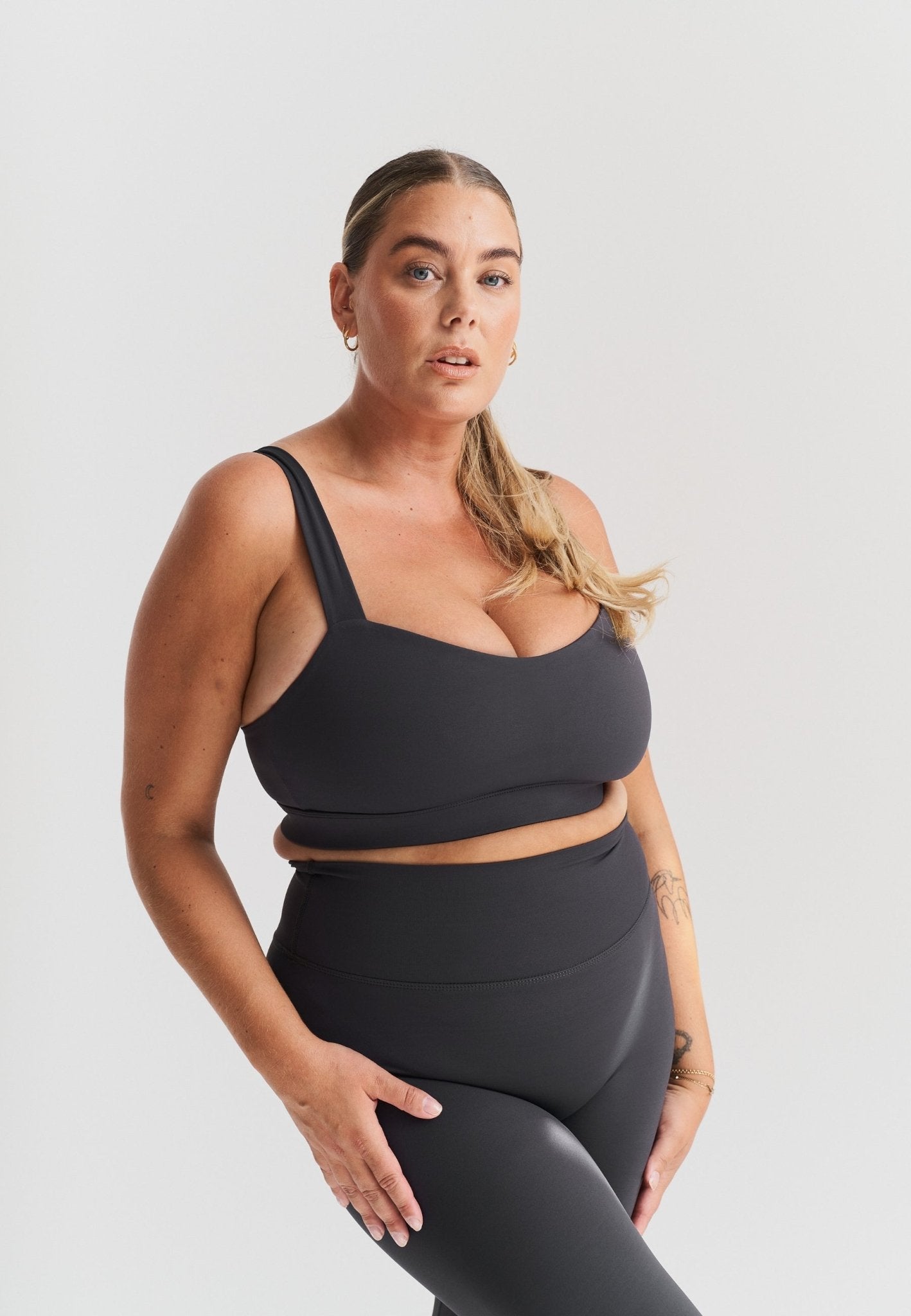 Sweetheart Bra - Asphalt Grey - tjuso