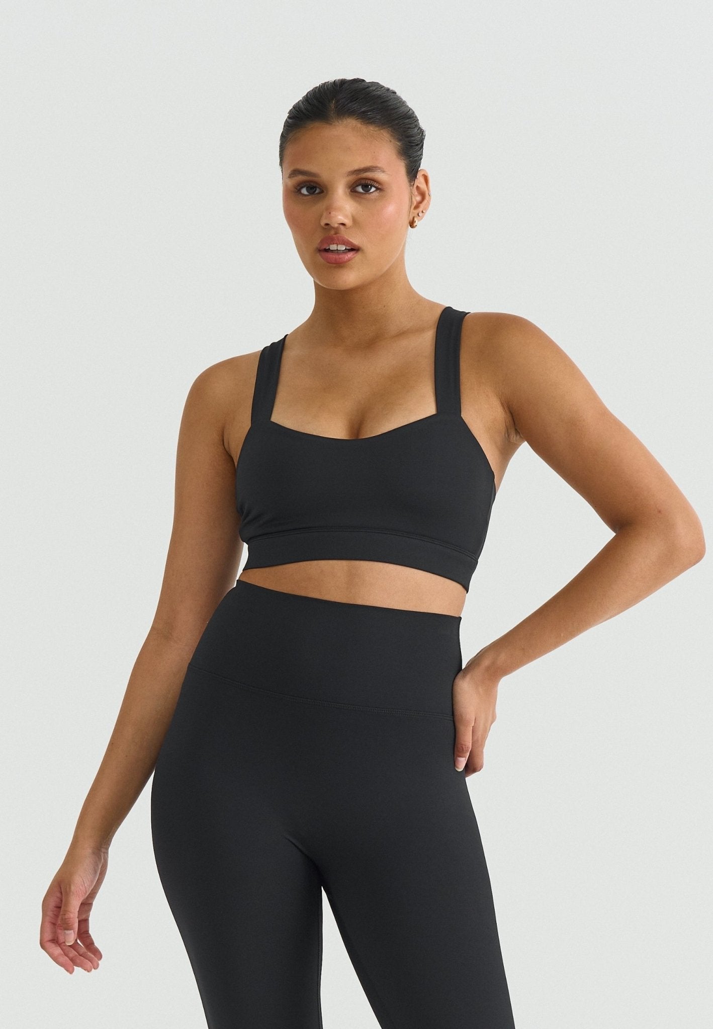 Sweetheart Bra - Black - tjuso