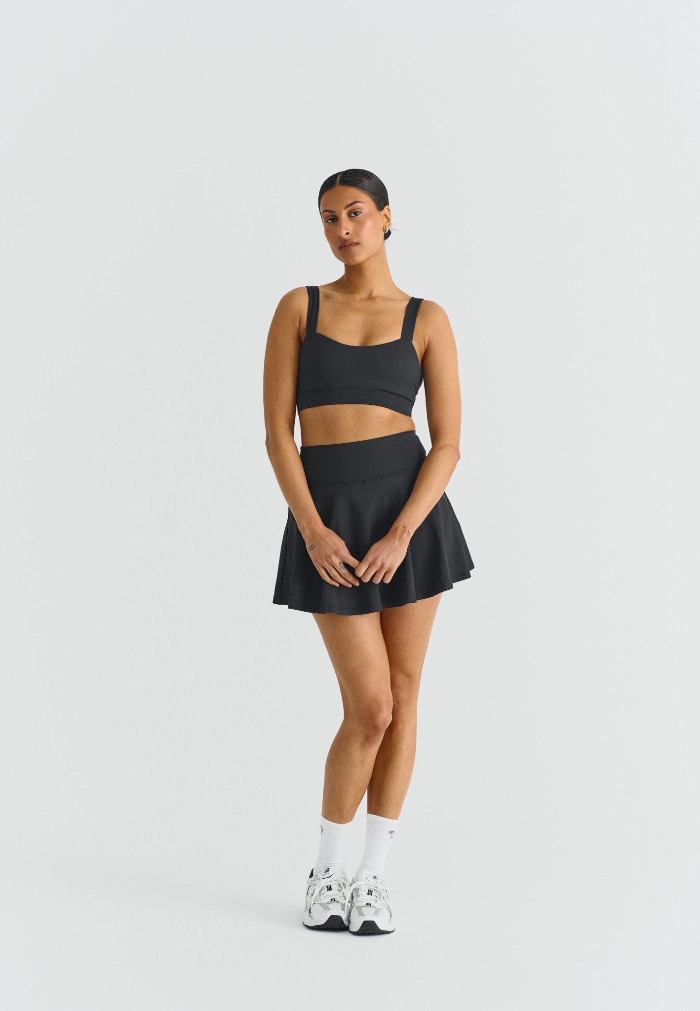Tennis Skirt - Black - tjuso