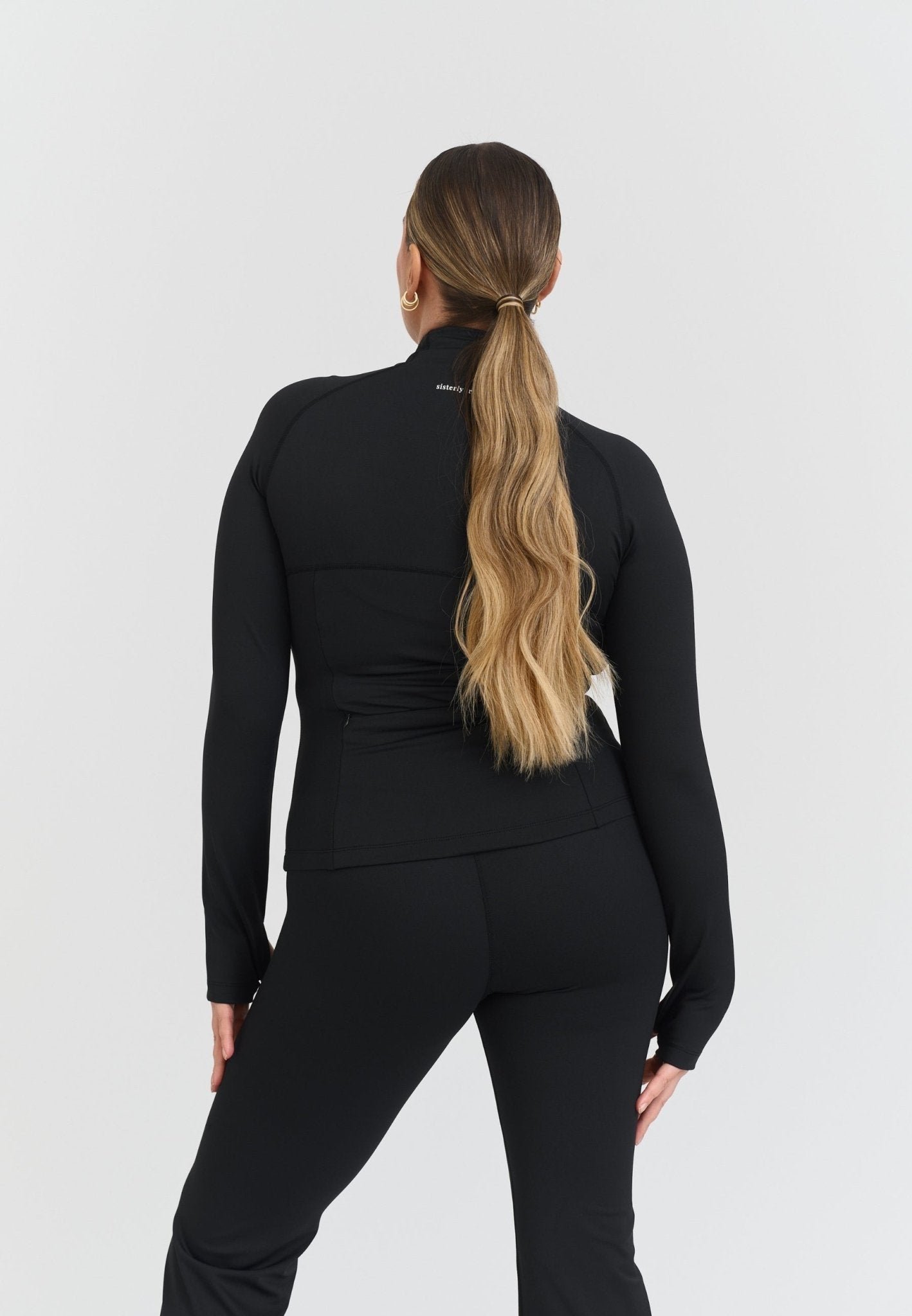 Zip Jacket - Black - tjuso