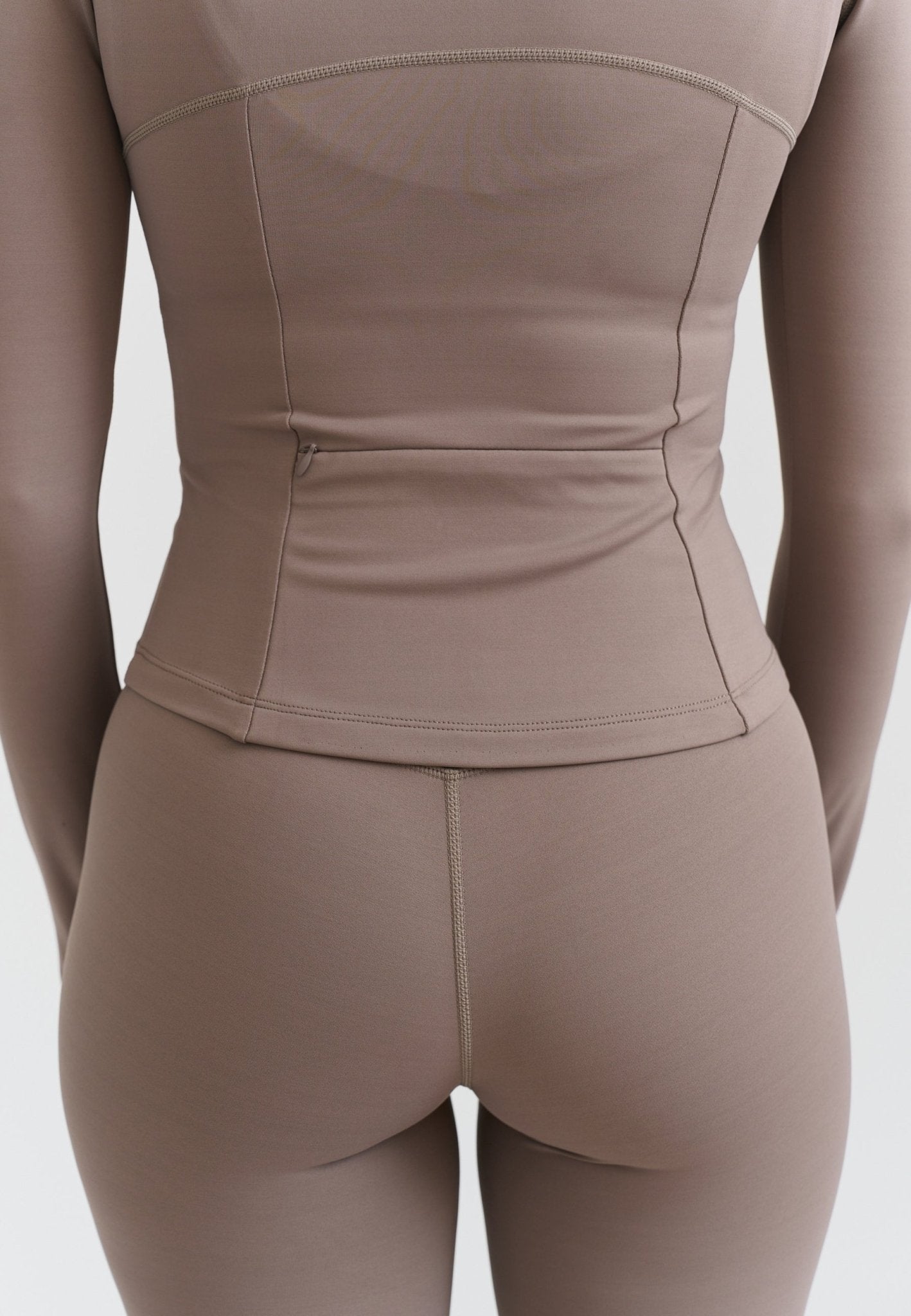 Zip Jacket - Clay - tjuso